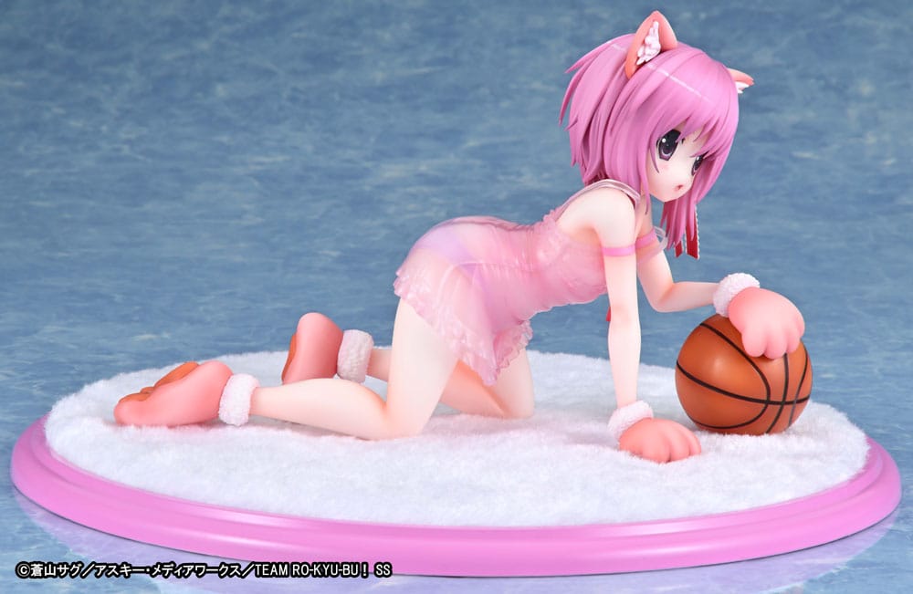 Ro-Kyu-Bu: Contropiede! Statua in PVC 1/7 Tomoka Minato Kemomimi Lingerie Ver. 18 centimetri